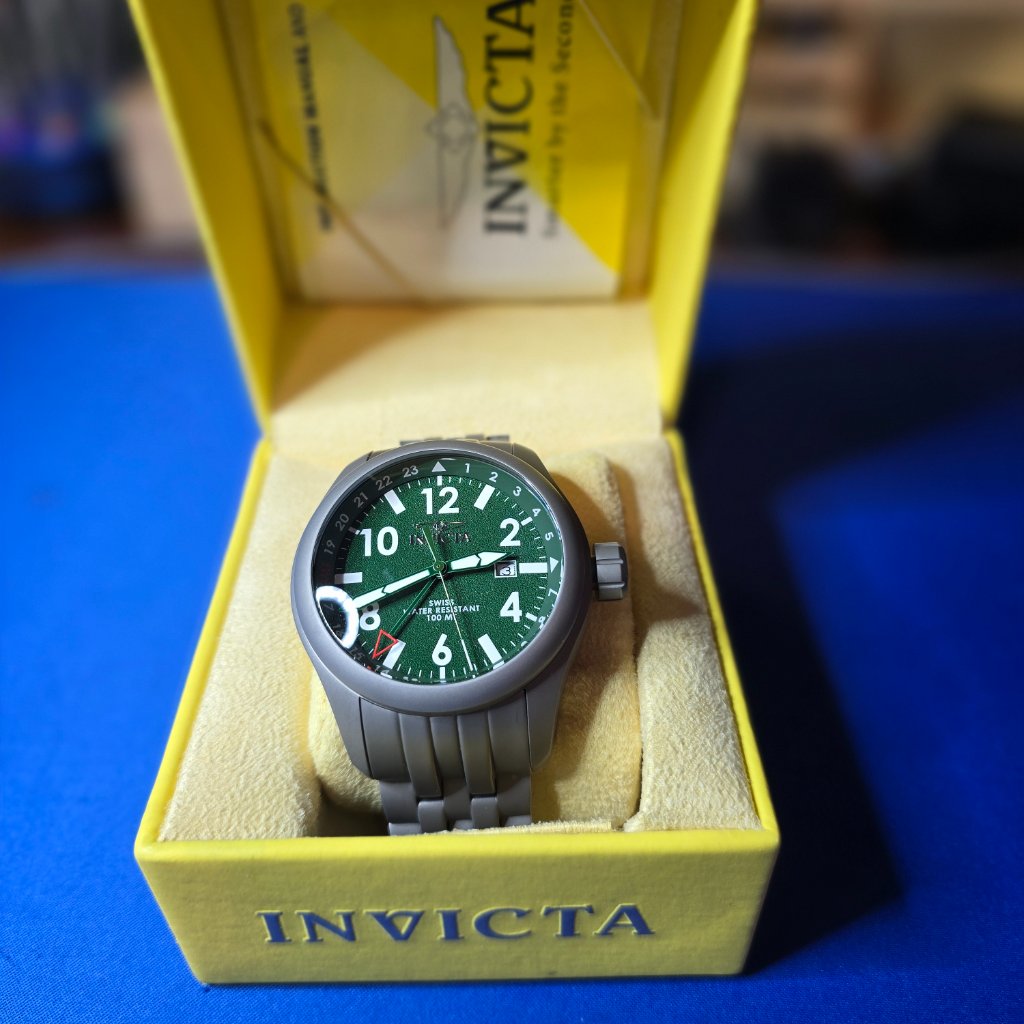 Invicta Gmt Watch